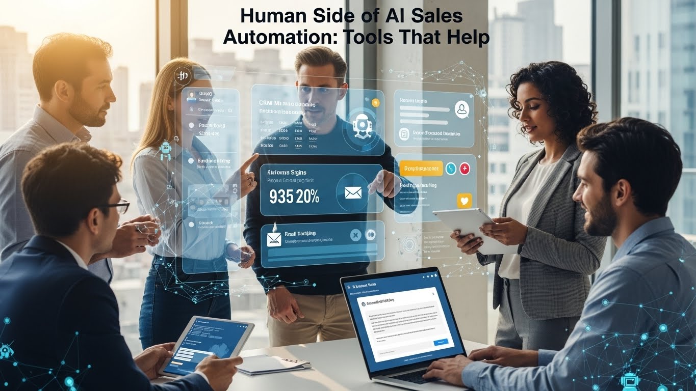 Human Side of AI Sales Automation: Tools That Help